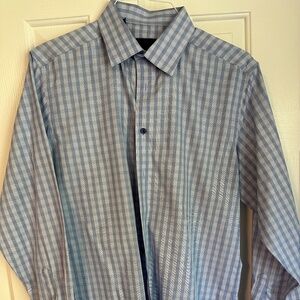 David Donahue Men’s Dress Shirt Trim Fit 17 34/35